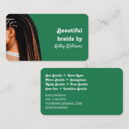 Tarjeta De Visita Loctician Dreadlock Stylist