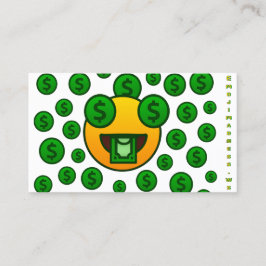 Tarjeta De Visita Locura de Emojis