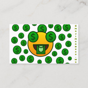 Tarjeta De Visita Locura de Emojis