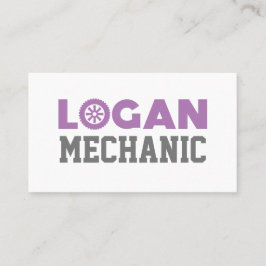 Tarjeta de visita Logan Mechanic