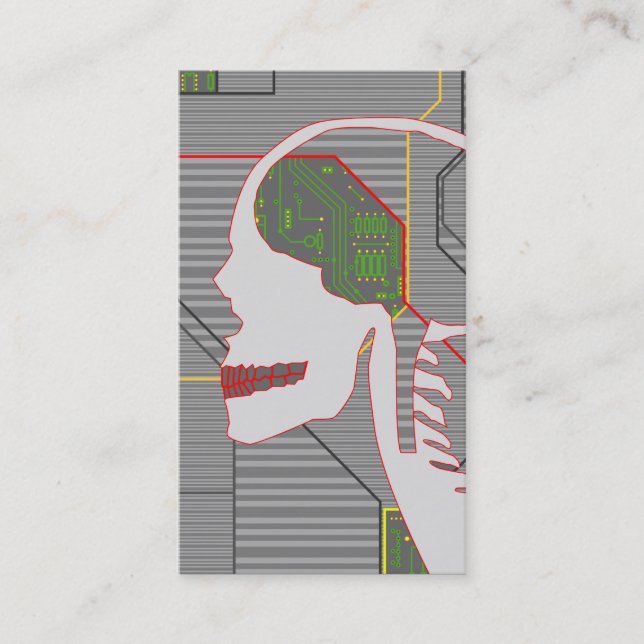 Tarjeta De Visita logicskull (Anverso)