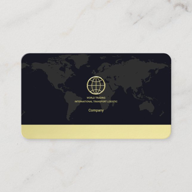 Tarjeta De Visita Logístico (Anverso)