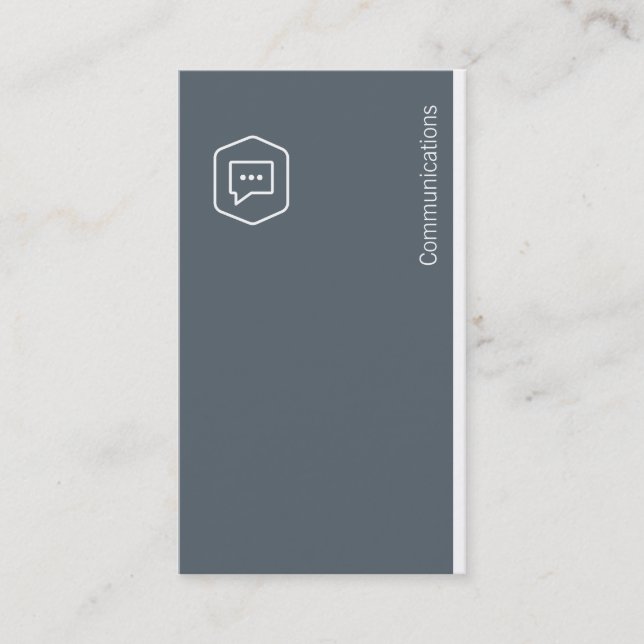 Tarjeta De Visita Logo Corporate (cadete) (Anverso)