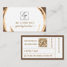LOGO de Artesano Moderno código QR Café