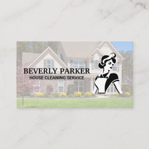 Tarjeta De Visita Logo de la Casa Clásica   Suburbios