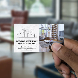 Tarjeta De Visita Logo de la Casa de Arquitectos   Interior del hoga