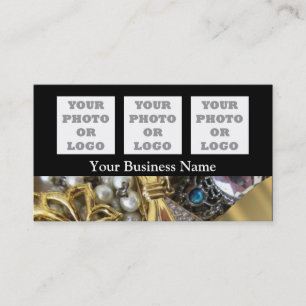 Tarjeta De Visita Logo de la compañía de patrones de joyería