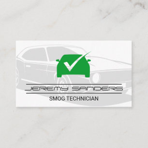 Tarjeta De Visita Logo de la marca Green Check