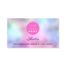 Logo de Makeup Eyebrow Lash Holographic Pink