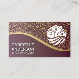 Tarjeta De Visita Logo de Mortgage House Real Estate