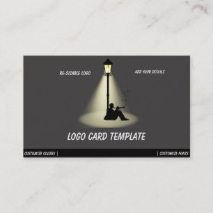 Tarjeta De Visita Logo de Músicos de la Cuerno de Música