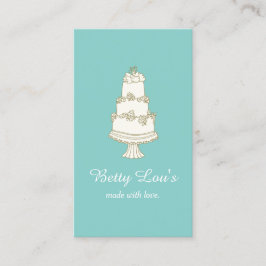 Tarjeta De Visita Logo de pastelería Panadería