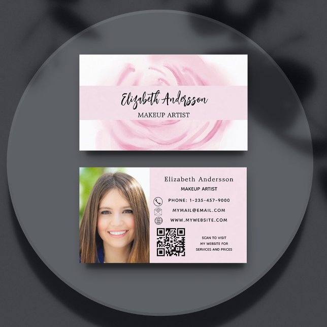 Tarjeta De Visita Logo de QR (Subido por el creador)