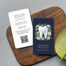 Tarjeta De Visita Logo Dentista Moderno