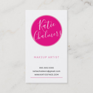 Tarjeta De Visita LOGO moderno profesional de moda negrita brillante