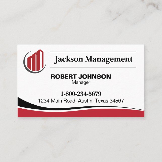 Tarjeta De Visita Logo Profesional (Anverso)