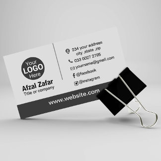 Tarjeta De Visita Logo profesional moderno personalizado,dirección d