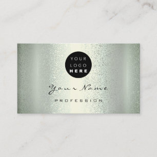 Tarjeta De Visita Logotipo Artista de maquillaje Las uñas de la Cas