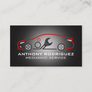 Tarjeta De Visita Logotipo automático de los indicadores de encendid