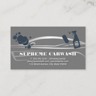 Tarjeta De Visita Logotipo automático Metalizado plateado   Herramie