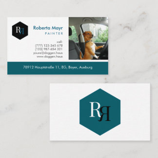 Tarjeta De Visita Logotipo automático profesional