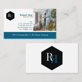 Tarjeta De Visita Logotipo automático profesional