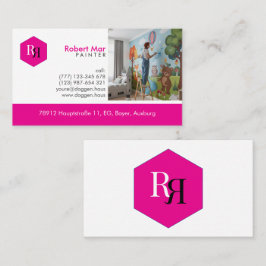 Tarjeta De Visita Logotipo automático profesional