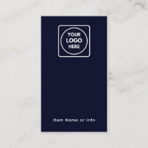 Logotipo Azul Marino | Arete de Joyería Moderna Pe