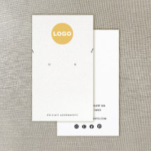 Logotipo de adición de cuero blanco collar Stud Ea