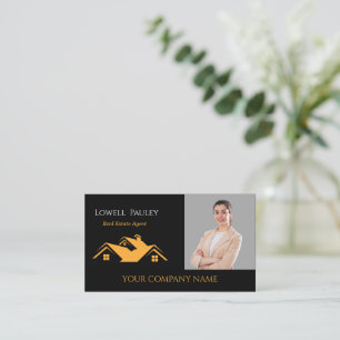 Tarjeta De Visita Logotipo de Agente Inmobiliario de Promoción Inmob