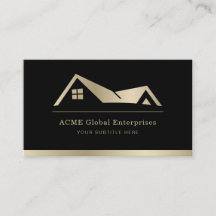 Logotipo de agente inmobiliario promocional modern