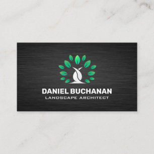 Tarjeta De Visita Logotipo de árbol estilizado