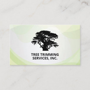 Tarjeta De Visita Logotipo de árbol   Paisaje