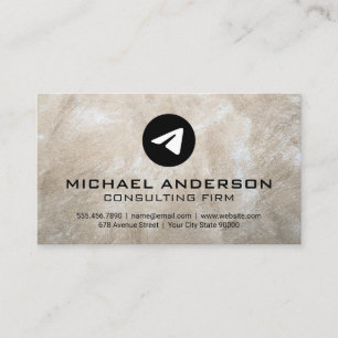 Tarjeta De Visita Logotipo de Avión de Papel   Marketing   Corporati