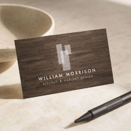 Tarjeta De Visita Logotipo de Bloques Arquitectónicos Modernos II so