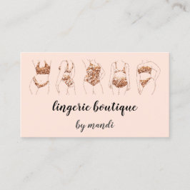 Tarjeta De Visita Logotipo de Body Care QR Code Tienda de ropa inter