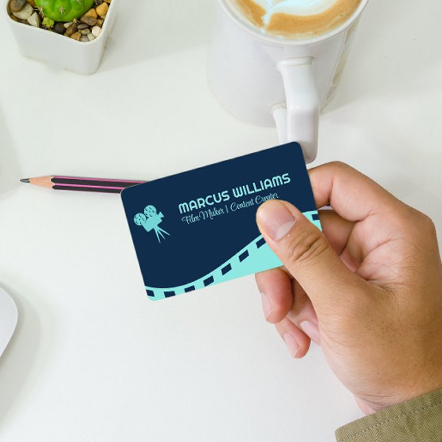 Tarjeta De Visita Logotipo de cámara | Director (Subido por el creador)