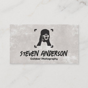 Tarjeta De Visita Logotipo de cámara   Fotógrafo   Artista