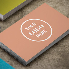 Tarjeta De Visita Logotipo de círculo empresarial personalizado Rubo