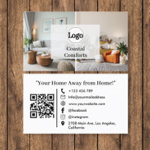 Logotipo de código QR de alquiler de vacaciones mo
