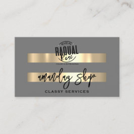 Tarjeta De Visita Logotipo de código QR Tienda Online Profesional Gr