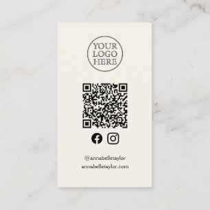 Tarjeta De Visita Logotipo de cosecha