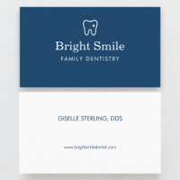 Logotipo de dentista odontología diente