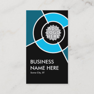 Tarjeta De Visita logotipo de destino acuático