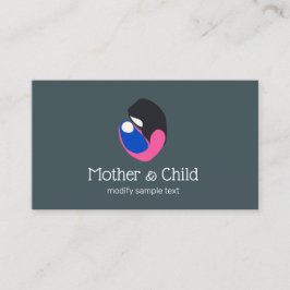 Tarjeta De Visita Logotipo de doble relación prenatal