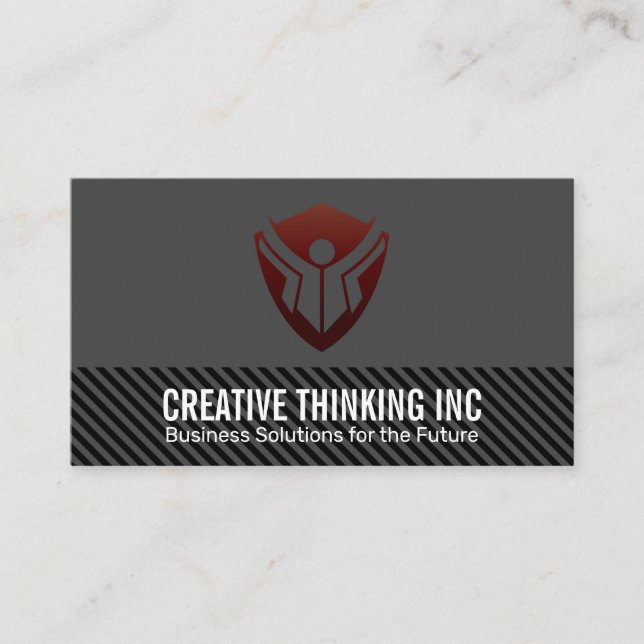 Tarjeta De Visita Logotipo de educación (Anverso)