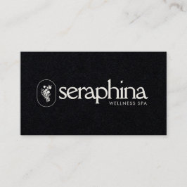 Tarjeta De Visita Logotipo De Elegancia De La Tierra Belleza, Wellne