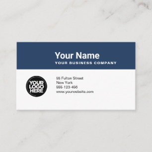 Tarjeta De Visita Logotipo de empleado Personalizado