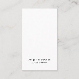 Tarjeta De Visita Logotipo de empresa personalizado profesional