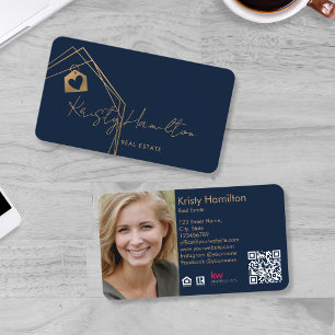 Tarjeta De Visita logotipo de fotografía del profesional inmobiliari